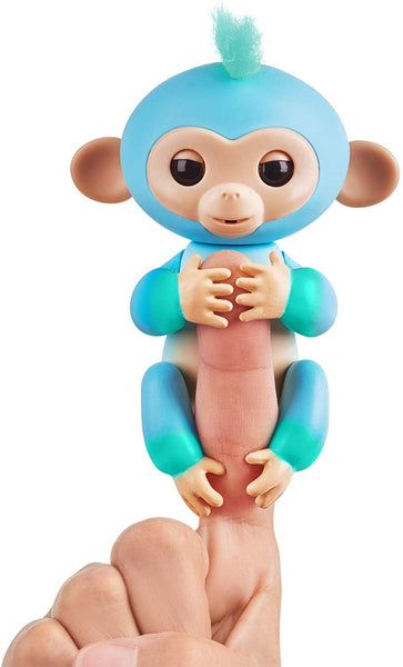 Fingerlings Tone Monkey - Charlie (Blue with Green Accents)