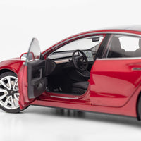 Tesla Diecast 1:18 Scale Model 3 - Multi Coat Red